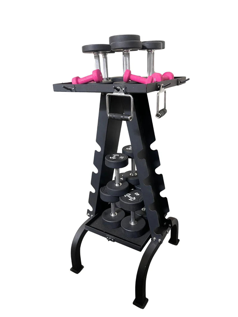 Accessory Rack - Sturdy Cable Attachment Storage (Rack Only)